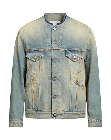 MAISON MARGIELA Denim jacket Blue 100% Cotton