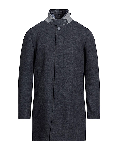 DUNO Shell  jacket Navy 94% Wool, 6% Polyamide