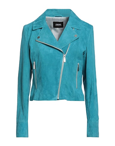 ARMA Jacket Turquoise 100% Goat skin
