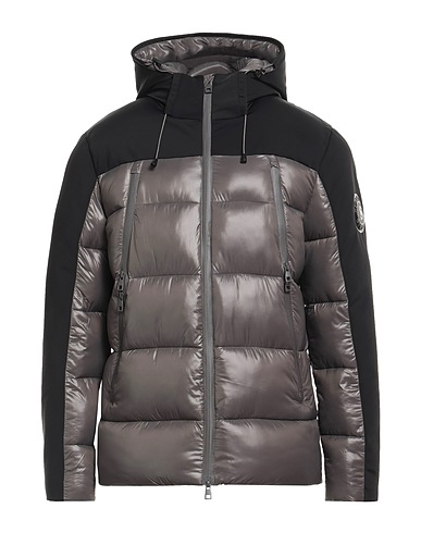 ERMANNO SCERVINO Shell jacket Grey 85% Polyamide, 15% Elastane