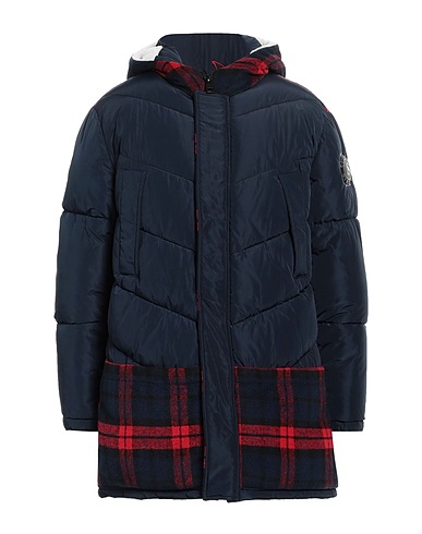 ERMANNO SCERVINO パファージャケット ミッドナイトブルー ポリエステル 100%