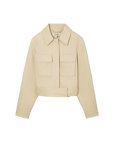 COS Jacket Beige 100% Cotton