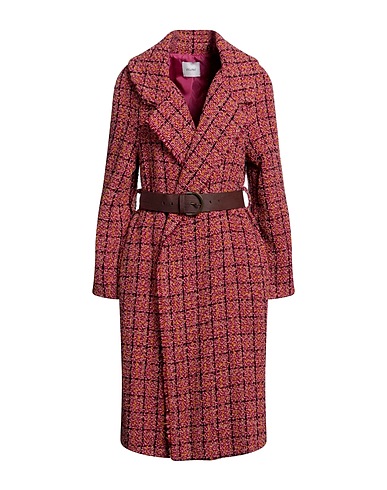 MOTEL Coat Fuchsia 68% Cotton, 20% Polyester, 10% Acrylic, 2% Other Fibres
