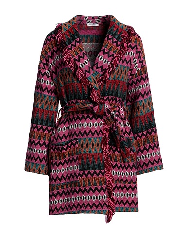 MOTEL Coat Fuchsia 49% Cotton, 44% Polyester, 5% Acrylic, 2% Other Fibres