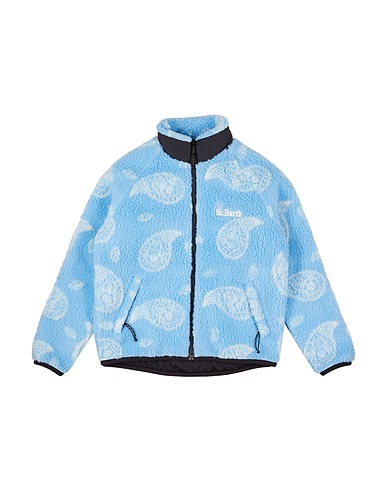 MC2 SAINT BARTH Teddy Coat Azure 95% Polyester, 5% Acrylic