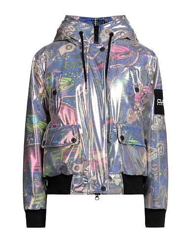 CUSTO BARCELONA Bomber Midnight blue 97% Polyurethane, 3% Polyester