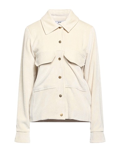 JIJIL Camicie Beige 87% Poliestere, 11% Poliammide, 2% Elastan