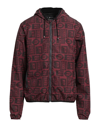 TESTONI Jacket Burgundy 100% Cotton