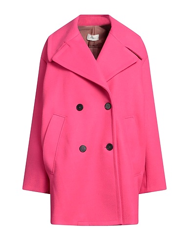 VICOLO Coat Magenta 100% Polyester