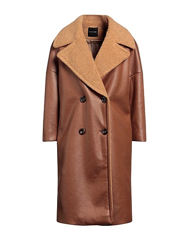 MARCIANO by GUESS Teddy Coat Brown 100% Polyester