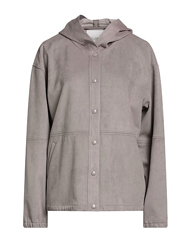 MAX MARA Jacket Grey 92% Polyester, 8% Elastane