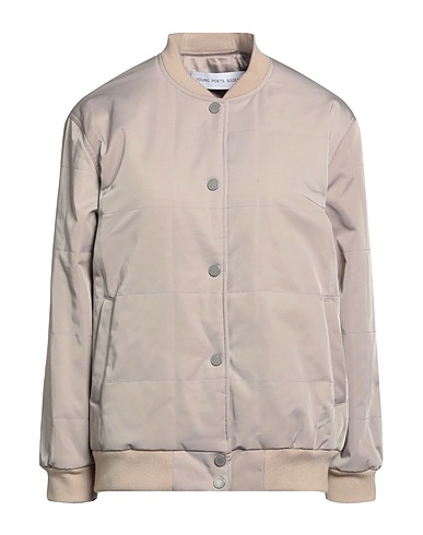 YOUNG POETS Giubbotto Beige 100% Poliestere