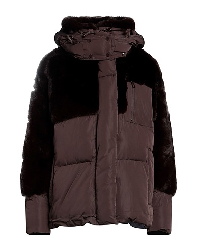 VEGANCODE Shell jacket Dark brown 80% Recycled polyester, 20% Polyester