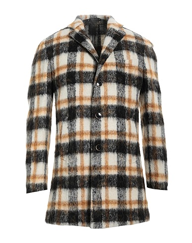 BAGNOLI Sartoria Napoli Coat Mustard 40% Wool, 23% Synthetic fibers, 13% Mohair wool, 13% Alpaca wool, 11% Virgin Wool
