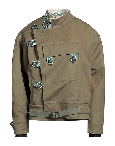 ETRO Jacket Military green 100% Cotton