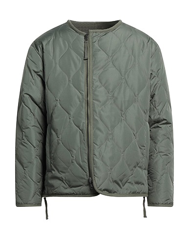 TAION Shell jacket Sage green 100% Polyester, Cotton
