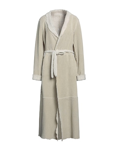 SALVATORE SANTORO Coat Ivory 100% Ovine leather