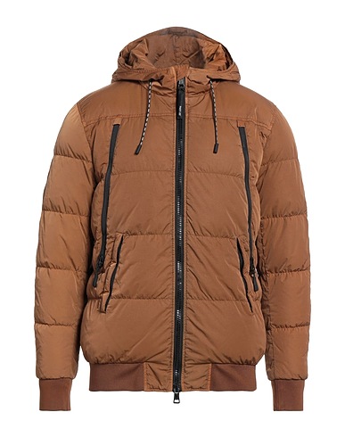 PMDS PREMIUM MOOD DENIM SUPERIOR Piumino Marrone 100% Poliammide