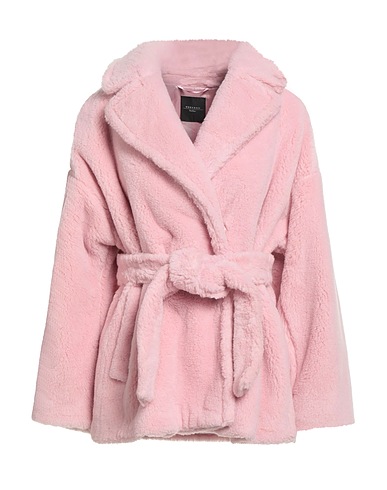 WEEKEND MAX MARA Coat Light pink 54% Virgin Wool, 23% Polyester, 23% Polyamide