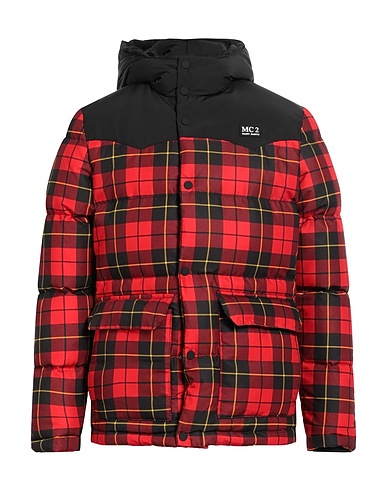 MC2 SAINT BARTH Shell jacket Red 100% Recycled polyester