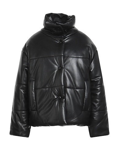 NANUSHKA Jacket Black 60% Polyurethane, 40% Polyester
