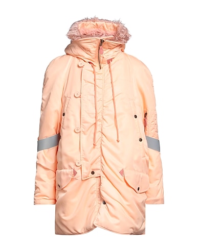 MM6 MAISON MARGIELA Cappotto Albicocca 100% Poliammide, Poliestere, Acrilico, Elastan