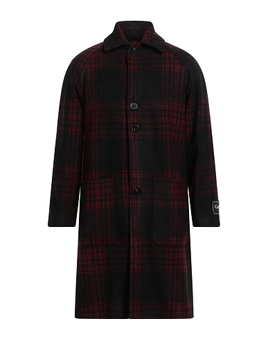 GAëLLE Paris Coat Burgundy 65% Polyester, 30% Acrylic, 5% Other Fibres