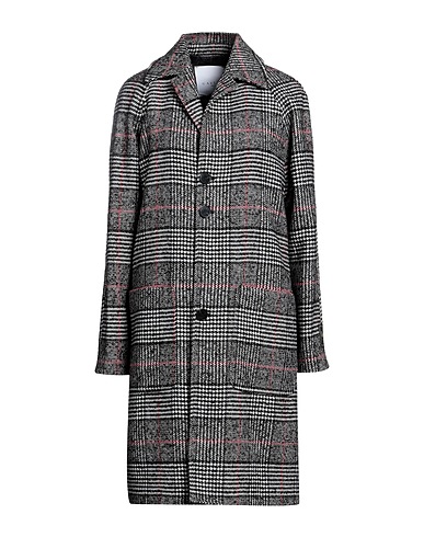 GAëLLE Paris Coat Black 65% Polyester, 30% Acrylic, 5% Other Fibres