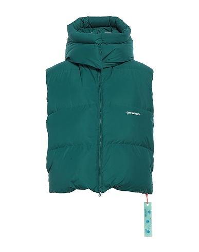 OFF-WHITE™ Shell jacket Emerald green 100% Polyester