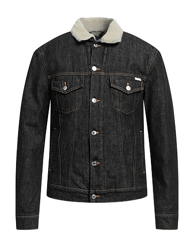 GRIFONI Denim jacket Blue 100% Cotton