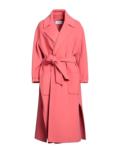 SIMONA CORSELLINI Coat Salmon pink 100% Wool