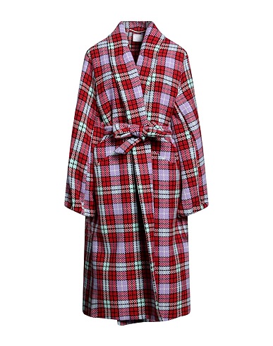 MERCI ITALIA Coat Red 100% Polyester