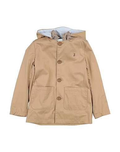 HERNO Full-length jacket Sand 100% Cotton