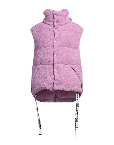 KHRISJOY Teddy Coat Mauve 55% Polyacrylic, 23% Polyester, 22% Wool