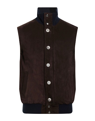 FEDELI Jacket Brown 100% Kidskin