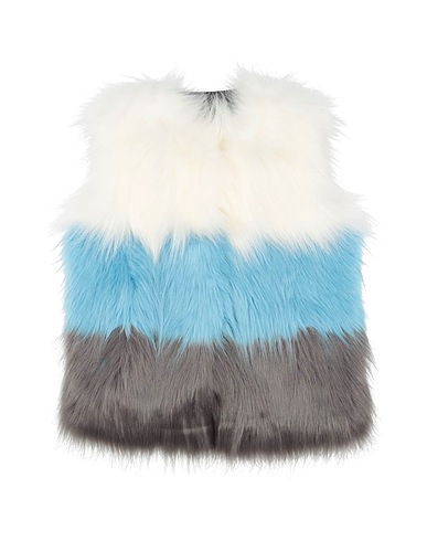 PINKO Teddy Coat Azzurro 60% Modacrilico, 40% Acetato