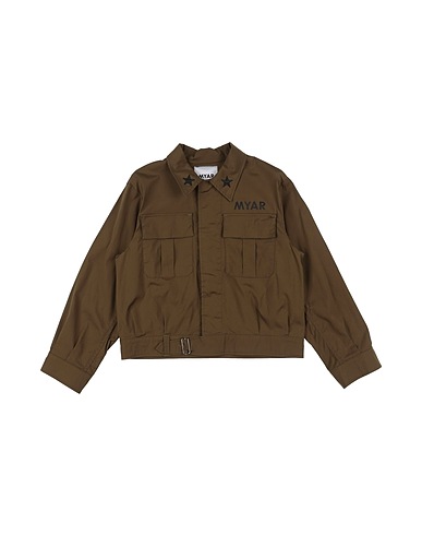 MYAR Giubbotto Verde militare 97% Cotone, 3% Elastan