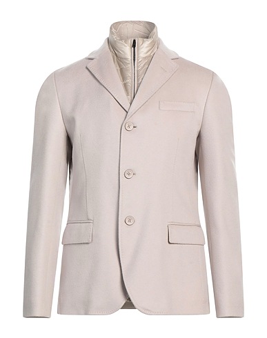 HERNO Blouson Beige 100% Cachemire