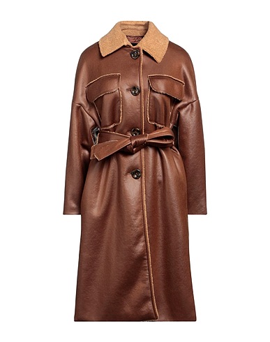 MARCIANO by GUESS Cappotto Marrone 100% Poliestere