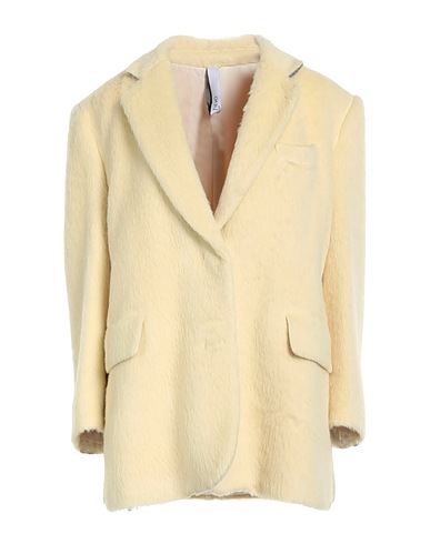 HEVÒ Teddy Coat Cream 75% Alpaca wool, 25% Virgin Wool