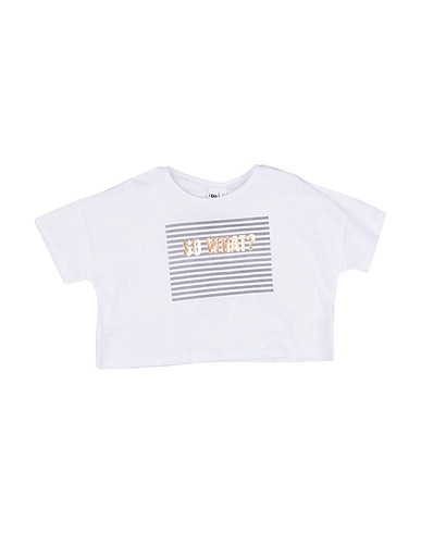 iDO T-shirt Bianco 100% Cotone