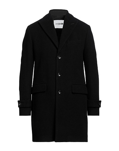 OFFICINA 36 Coat Black 80% Wool, 20% Nylon