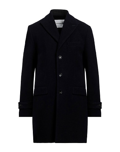 OFFICINA 36 Coat Midnight blue 80% Wool, 20% Nylon