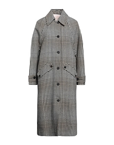 TELA Coat Black 42% Cotton, 32% Wool, 14% Polyamide, 11% Polyester, 1% Other Fibres