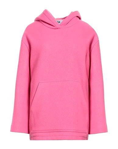 MSGM Hooded track jacket  Pink 80% Virgin Wool, 20% Polyamide