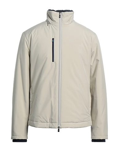 FEDELI Jacket Beige 76% Polyester, 24% Polyurethane