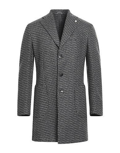 LUIGI BIANCHI Mantova Coat Midnight blue 62% Wool, 27% Polyester, 6% Polyamide, 5% Viscose