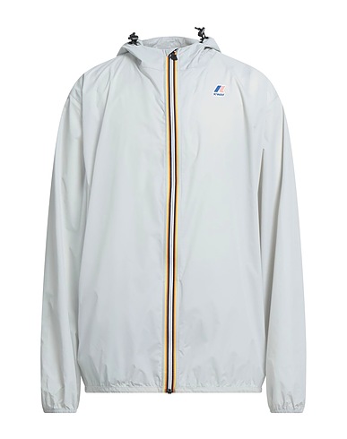 K-WAY Jacket Light grey 100% Polyamide