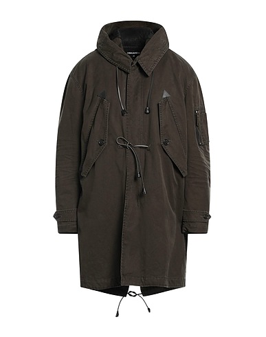 DSQUARED2 Cappotto Verde scuro 100% Poliestere