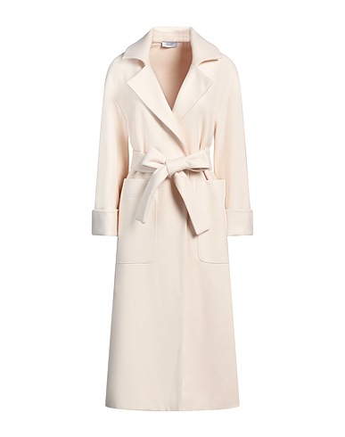 HOPPER Coat Ivory 57% Polyester, 39% Acrylic, 4% Wool